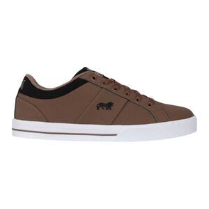 Lonsdale Mens Latimer Leather Sneakers / Brown